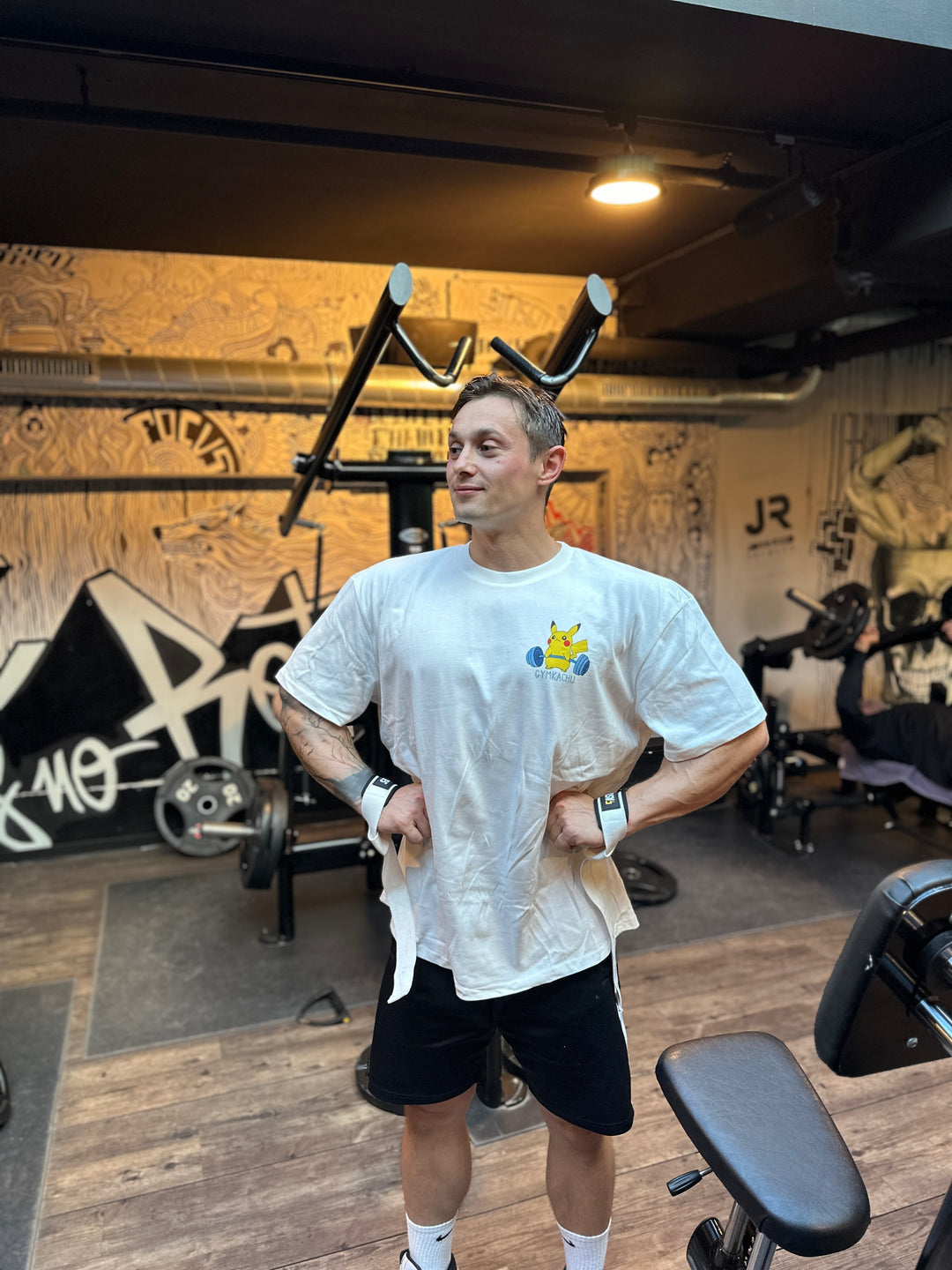 Gymkatchu (Frontprint) Oversized Shirt