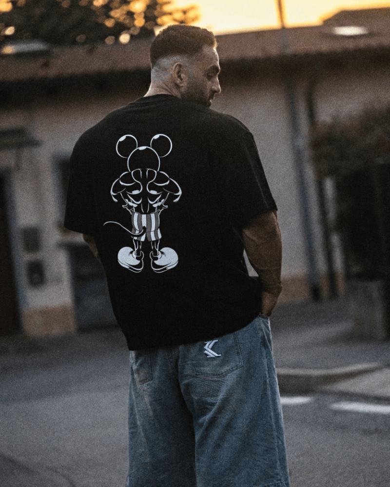 Lat spread (Backprint) Oversized Shirt