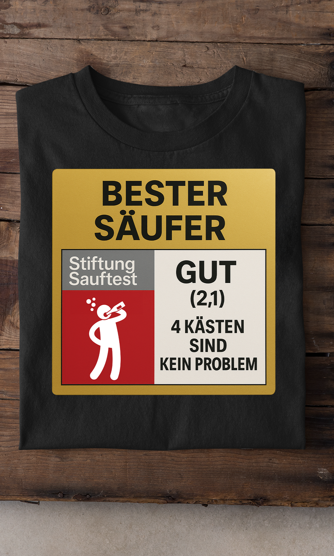 Bester Säufer Vatertags Shirt