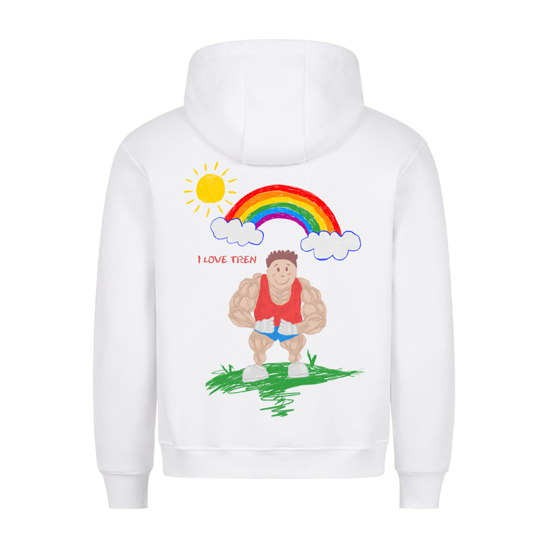 I Love Tren (Backprint) Hoodie