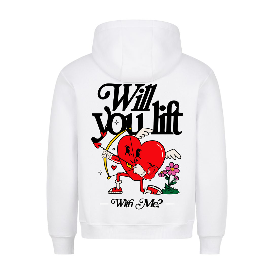 Will you lift with me Hoodie