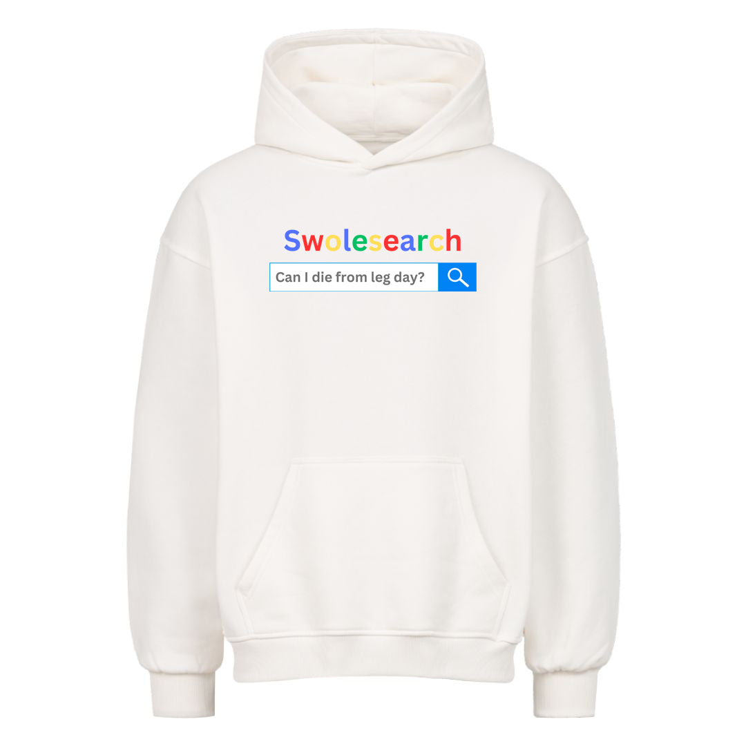 Sweat à capuche surdimensionné Swolesearch