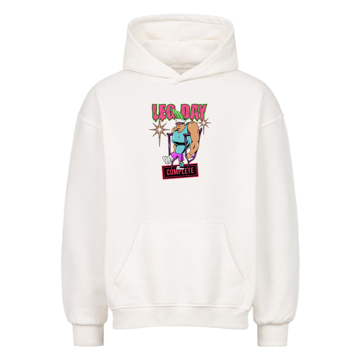 Sweat à capuche surdimensionné complet pour la journée des jambes