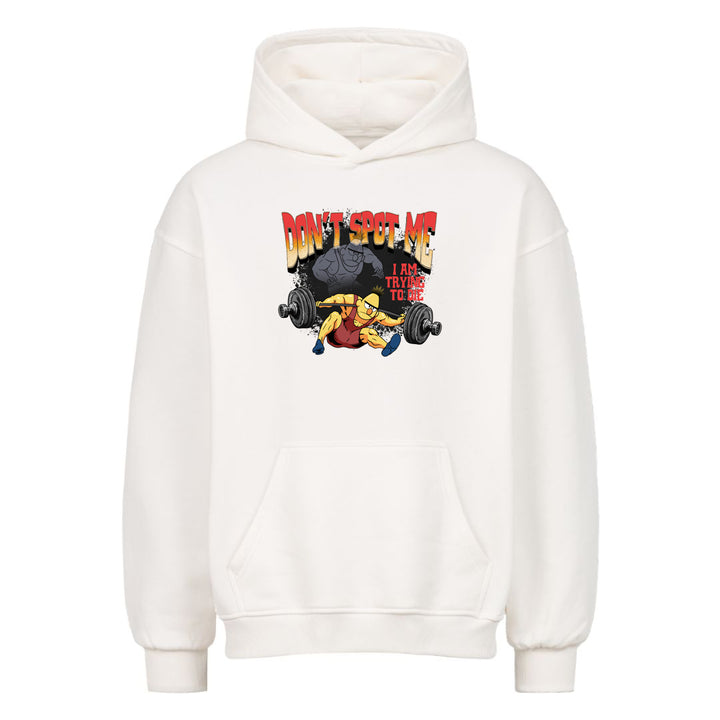 Sweat à capuche surdimensionné Ne me repère pas