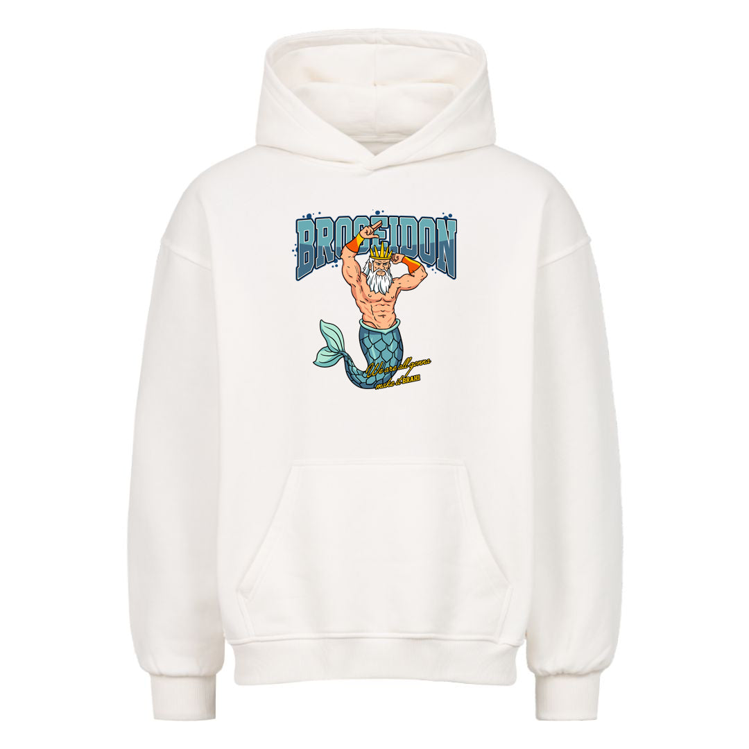 Sweat à capuche surdimensionné Broseidon