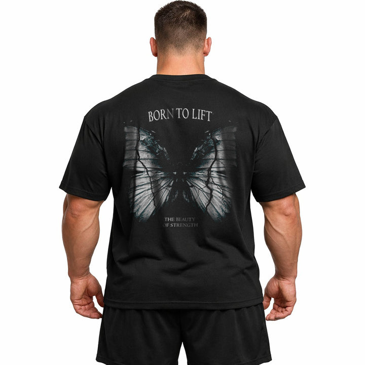 Born to lift (Backprint) Oversize Blast