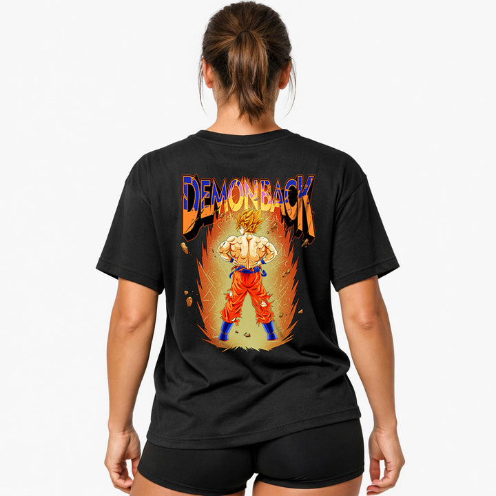 Demon Back (Backprint) Oversized Shirt