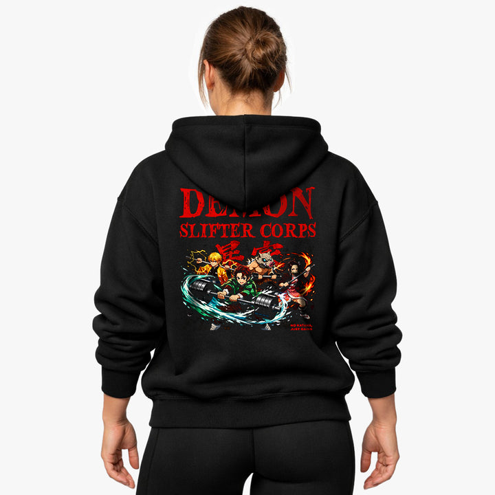 Demon Slifter (Backprint) Oversized Hoodie
