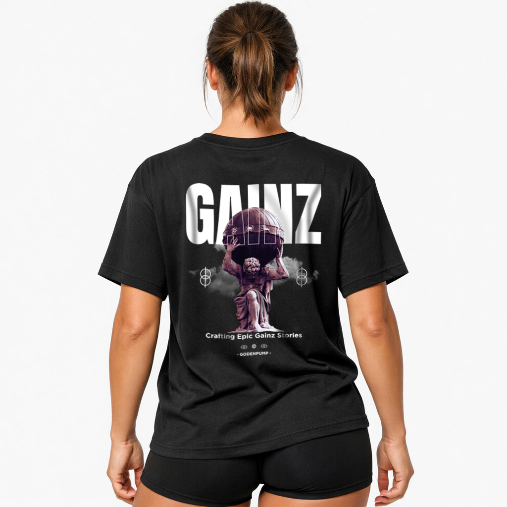 Gainz (Backprint) Oversized Shirt
