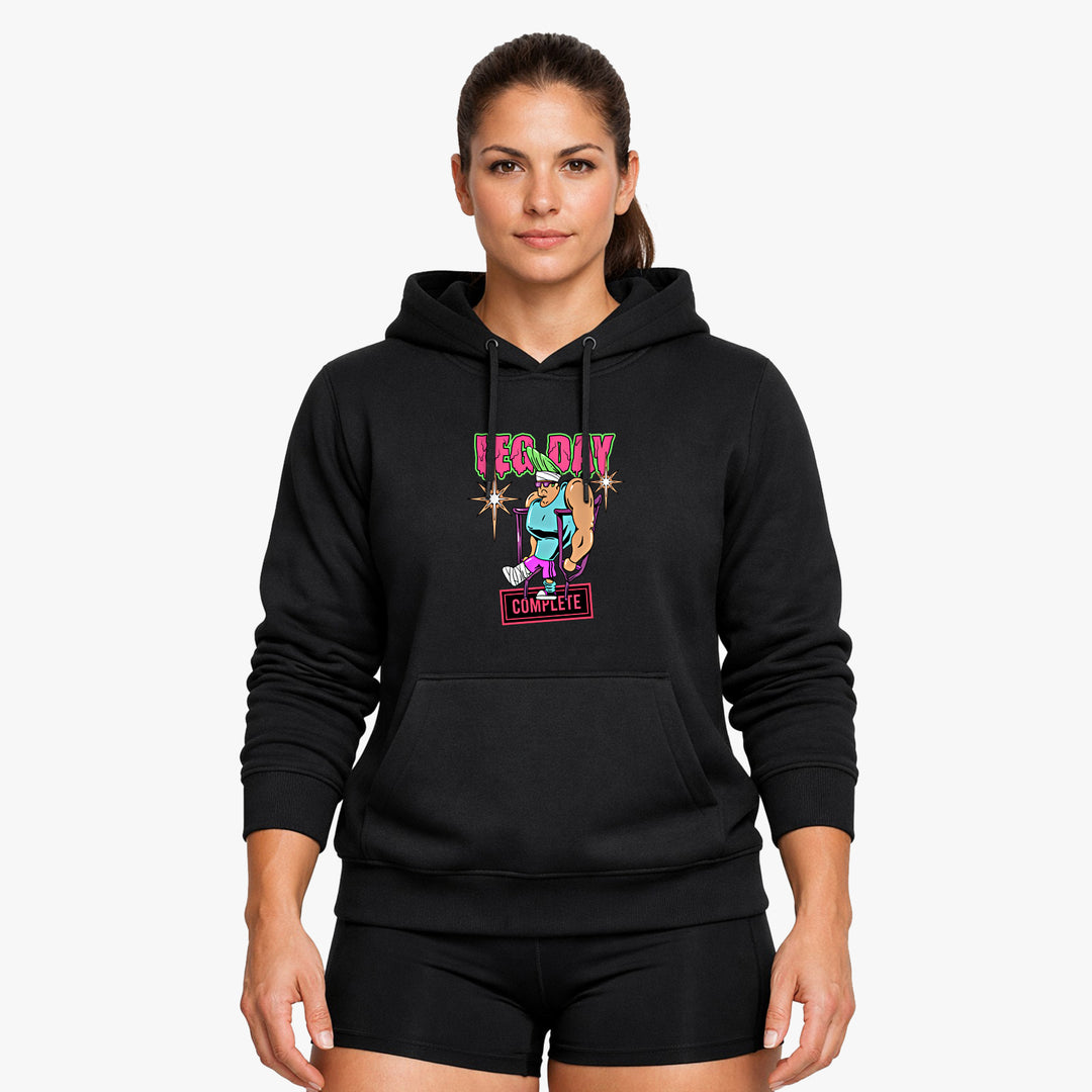 Sudadera completa con capucha Leg Day