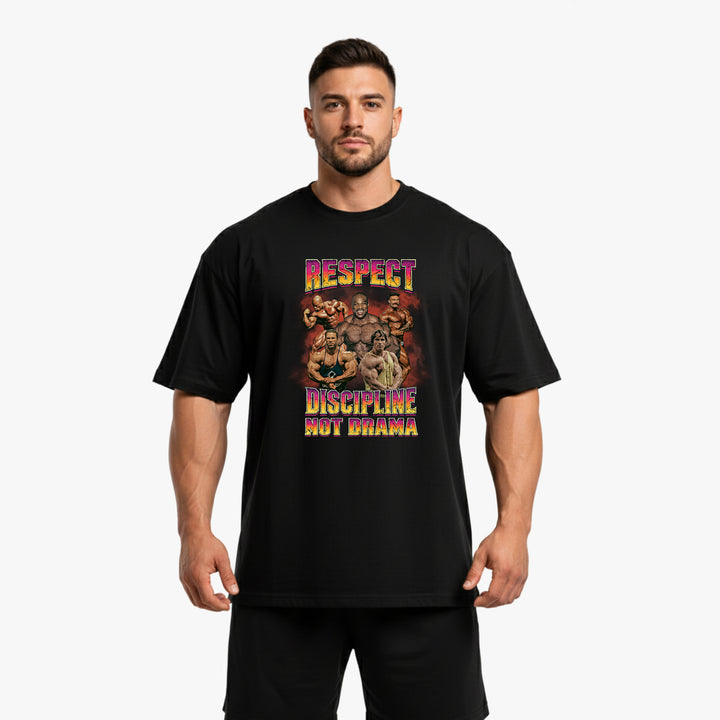Respect Discipline Oversized Shirt
