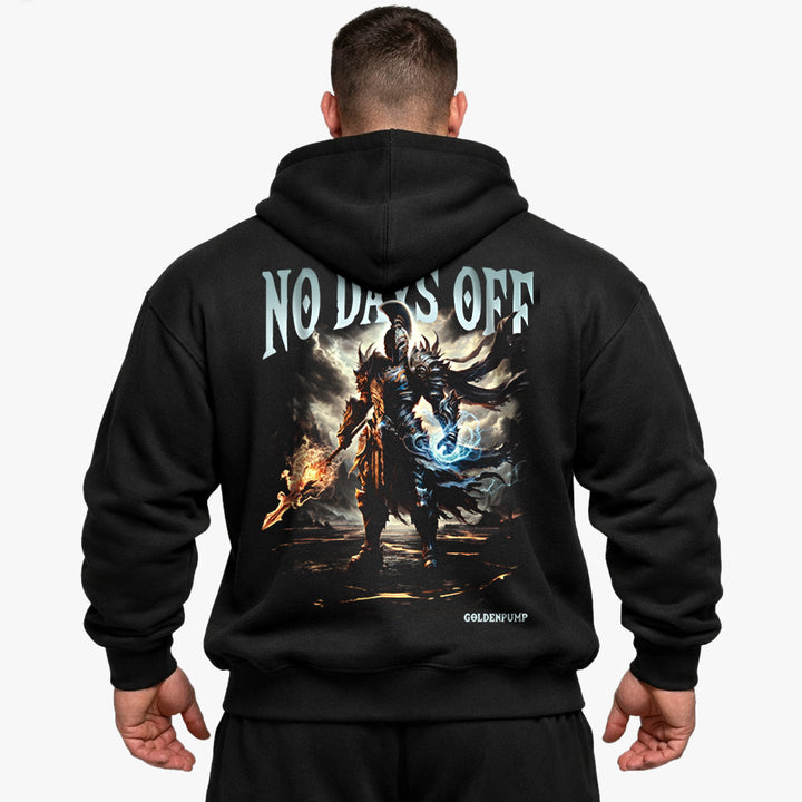 No days off Oversized (Backprint) Hoodie