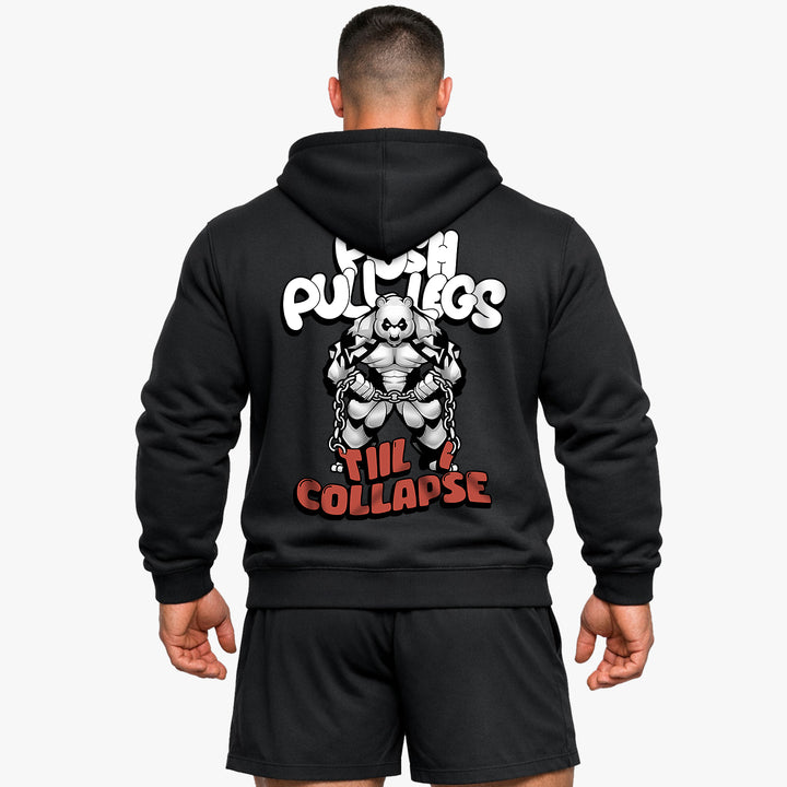 Push,pull,legs (Backprint) Hoodie