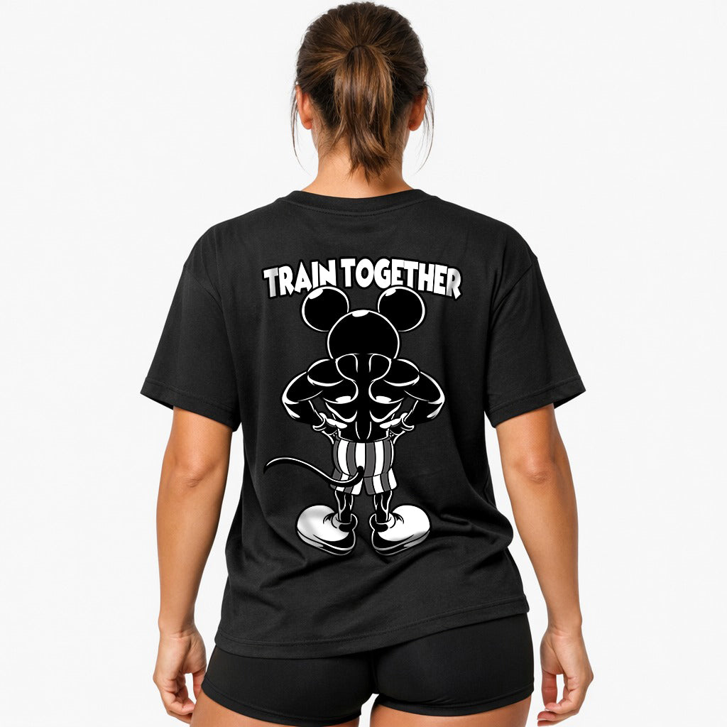 Train Together (Backprint) Oversized Shirt