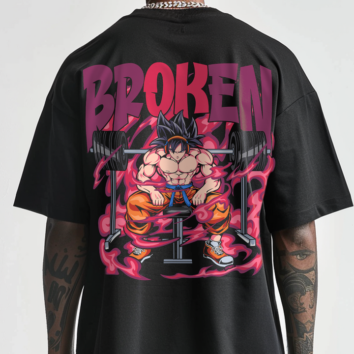 Broken Oversized (Backprint) Shirt