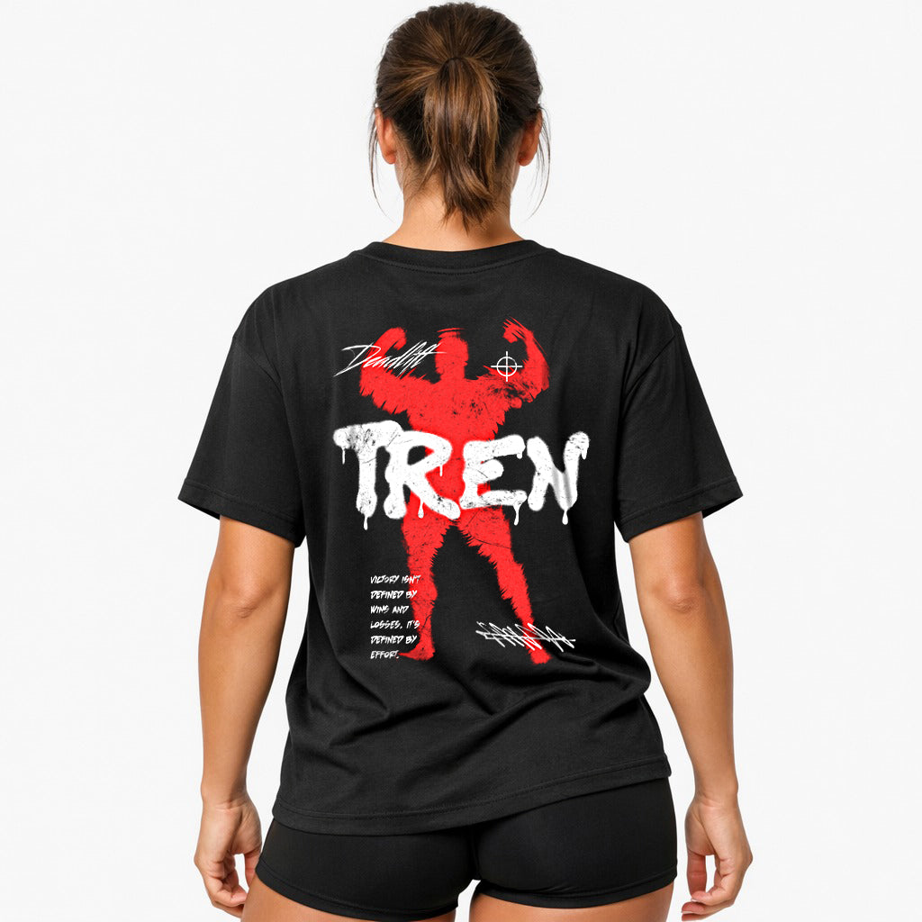 effort (Backprint) Oversized Shirt