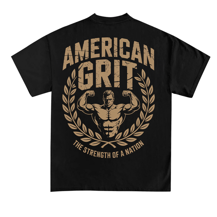 Camiseta American Grit (Back -print)