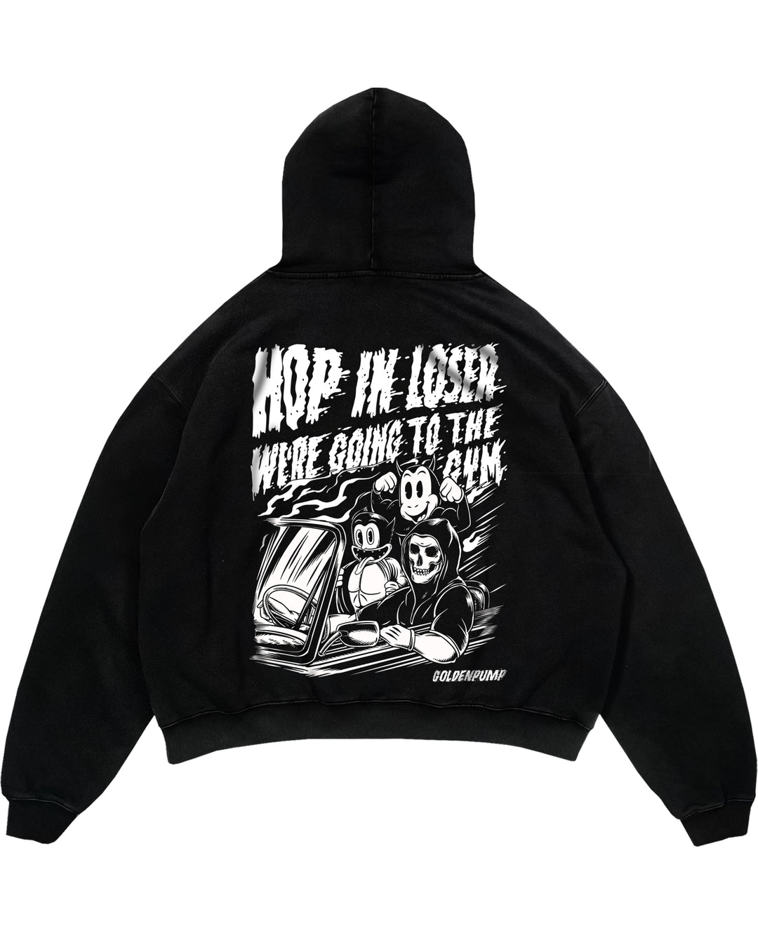 Get in Loser Oversized (Backprint) Hoodie