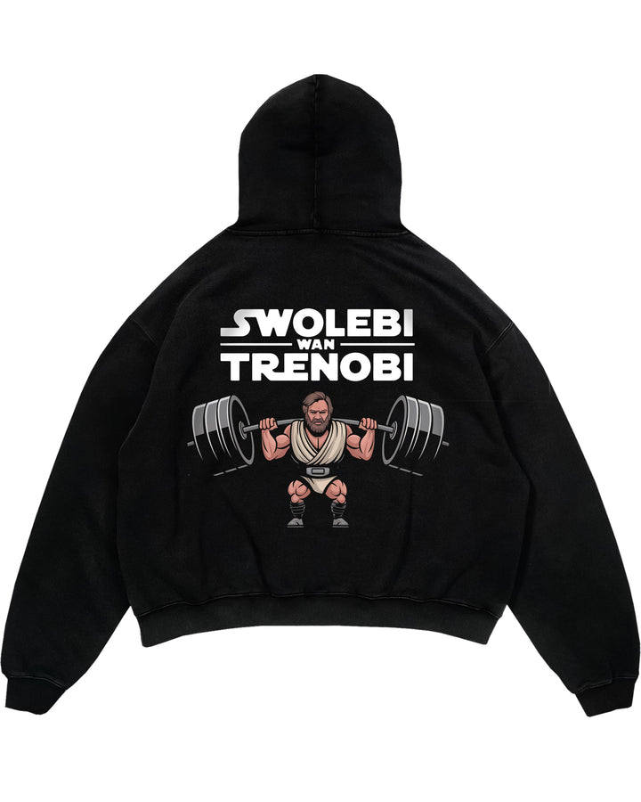 Swolebi wan trenobi Oversized Hoodie