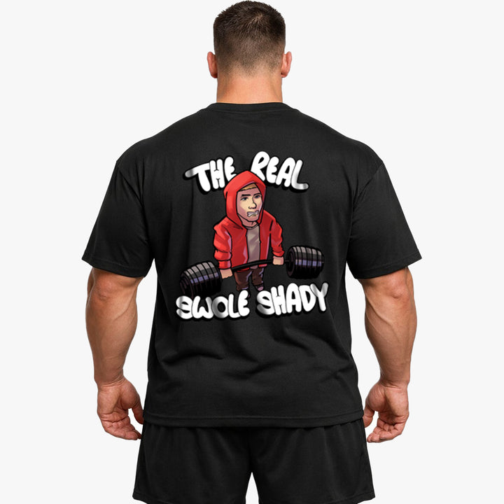 swole shady Oversized (Backprint) Shirt